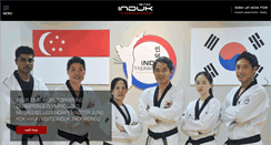 Desktop Screenshot of induk.com.sg